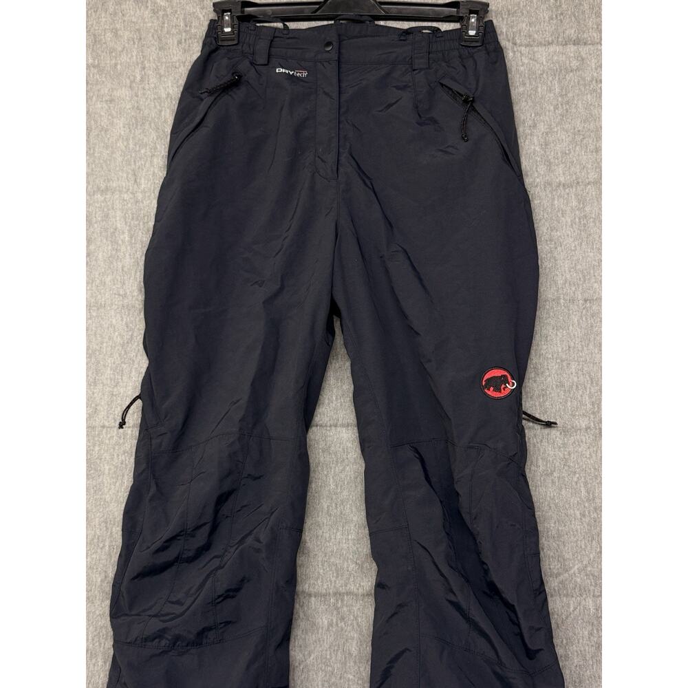 MAMMUT Dry-Tech Womens Hiking Black Waterproof Windproof Functional Pants 38 - Picture 4 of 11